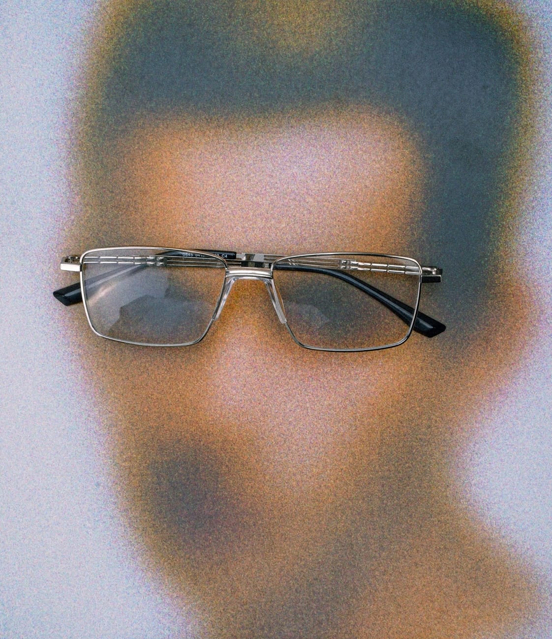 A pair of eyeglasses